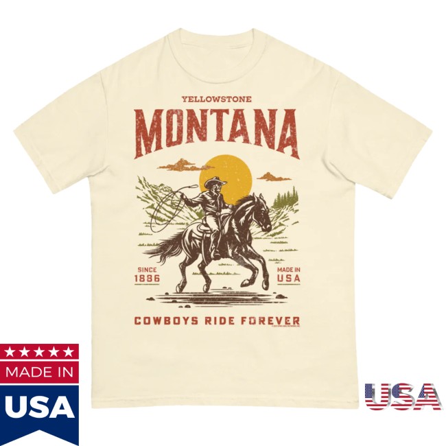 kenny Yellowstone Tv Shop Merch Yellowstone Cowboys Ride Forever Comfort Colors Shirt0