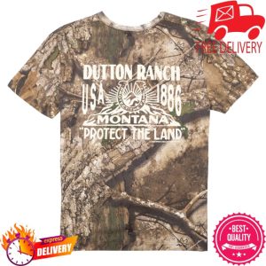 kenny Yellowstone Tv Shop Merch Yellowstone X Realtree Camo Shirt