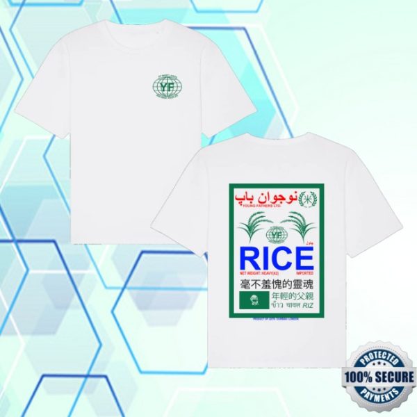 kenny Young Fathers Merch Store Rice White Shirtss