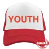 kenny Youth Red White Trucker Hat Joey Valence Brae Merch