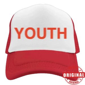 kenny Youth Red White Trucker Hat Joey Valence Brae Merch