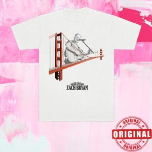 kenny Zach Bryan Merch Store Golden Gate Park Bridge Shirt