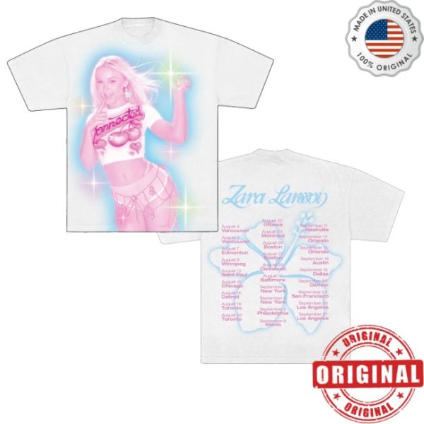 kenny Zara Larsson Merch Store Sparkle Date Back Tour Shirts