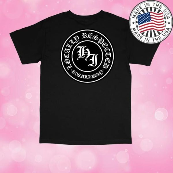 kenny sau 808 All Day Merch Shop Store 808 All Day Black Respected Shirt