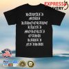kenny sau 808 All Day Merch Shop Store Black White Roll Call Puff Shirt
