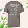 kenny sau Anthrax Merch Shop Store Broken Clock Shirt