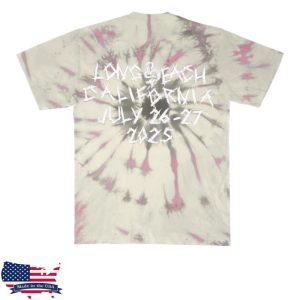 kenny sau Blackbear Merch Store Shop Death Metal Pink Dyed Shirt