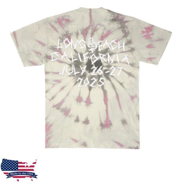 kenny sau Blackbear Merch Store Shop Death Metal Pink Dyed Shirt