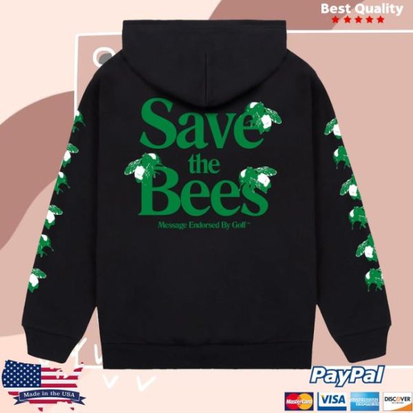 kenny sau Chromakopia Merch Shop Store Save The Bees Black Green Hoodie