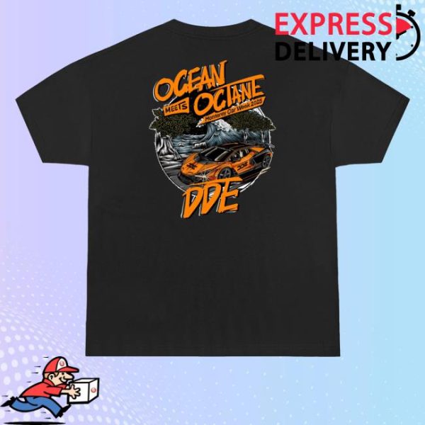 kenny sau Dde Merch Garage Ocean Meets Octane Black Shirt