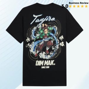 kenny sau Dim Mak Merch Shop Store Dim Mak X Demon Slayer Tanjiro Souvernir Shirt