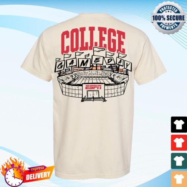 kenny sau Espn Merch Shop College Gameday Stadium Shirt