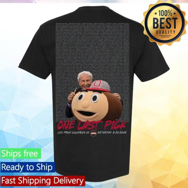 kenny sau Espn Merch Shop Store College Gameday Corsos Last Pick Brutus Shirt