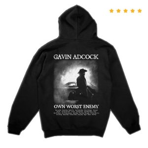 kenny sau Gavin Adcock Merch Shop Store My Own Worst Enemy Hoodie