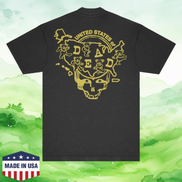 kenny sau Grateful Dead Merch Shop Store Maryland United States Of Dead Shirt