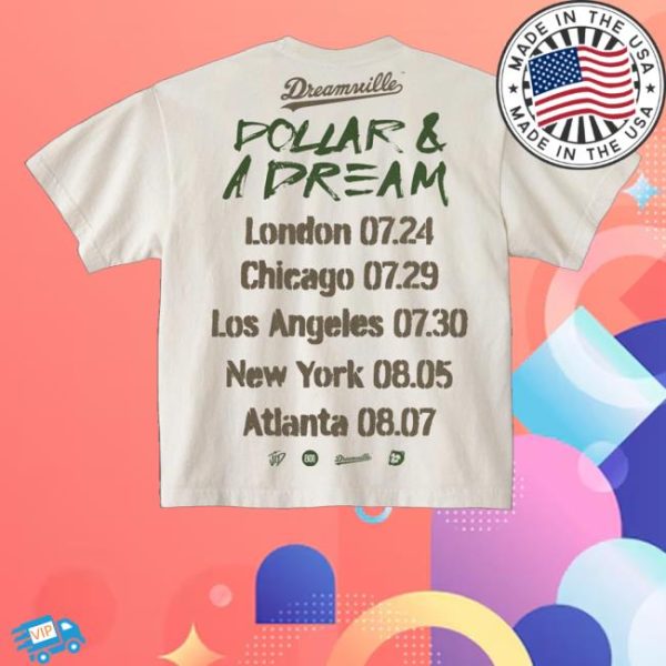 kenny sau Jid Merch Shop Store Gdlu X Dreamville Dollar A Dream Shirt