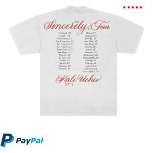 kenny sau Kali Uchis Merch Shop Store Sincerely Tour Envelope Shirt kenny sau Kali Uchis Merch Shop Store Sincerely Tour Envelope Shirt
