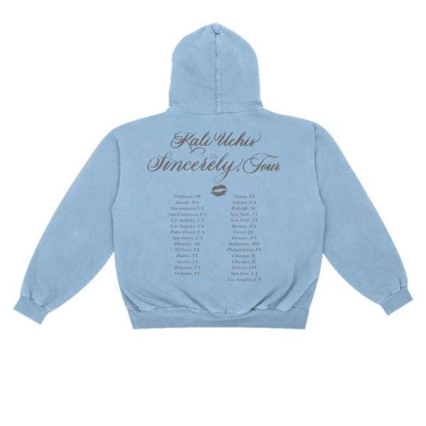 kenny sau Kali Uchis Official Store Sincerely Tour Db Hoodie