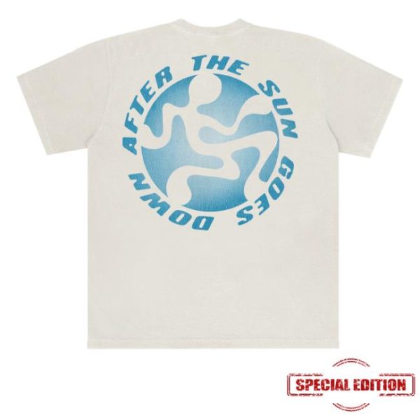 kenny sau Khalid Merch Shop Store After The Sun Goes Down White Shirt