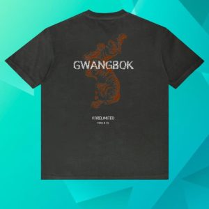 kenny sau Kore Limited Tiger Map Gwangbok Shirt
