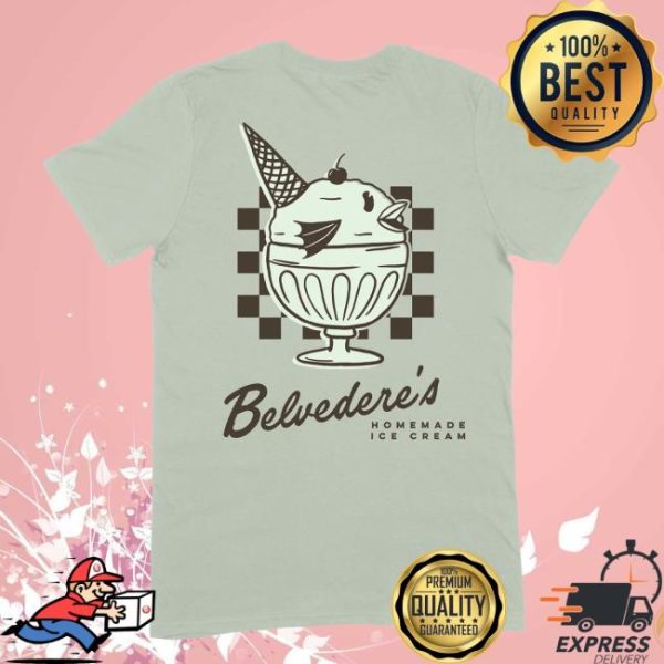 kenny sau Mythical Merch Shop Belvederes Ice Cream Shirt