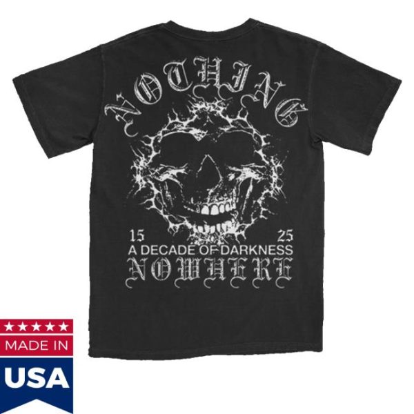 kenny sau No Thing No Where Merch Decade Of Darkness Shirt