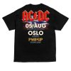kenny sau Official Acdc Merch Shop Store Oslo Pwr Up Event Tour Shirt
