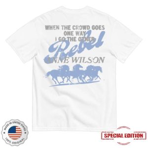 kenny sau Official Anne Wilson Rebel Revisited Shirt
