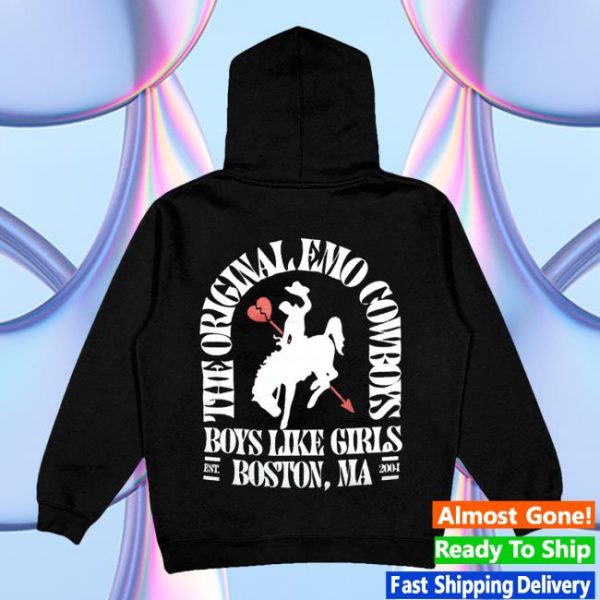 kenny sau Official Boys Like Girls Merch Shop Store Emo Cowboy Hoodie