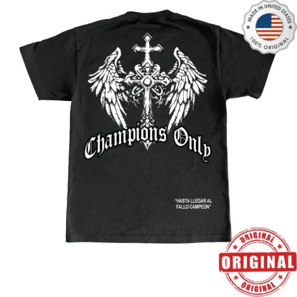kenny sau Official Champions Only Merch Shop Shirt