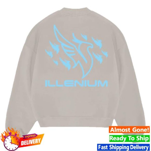 kenny sau Official Illenium Merch Shop Store Phoenix Sweatshirt