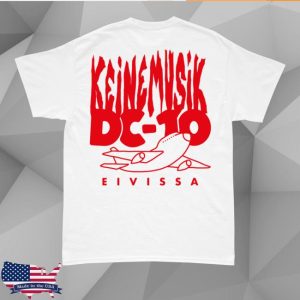 kenny sau Official Keinemusik Dc10 2025 White Red Shirt kenny sau Official Keinemusik Dc10 2025 White Red Shirt