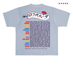 kenny sau Official Lollapalooza Merch Shop Store Lucky Cat Lineup Shirt kenny sau Official Lollapalooza Merch Shop Store Lucky Cat Lineup Shirt