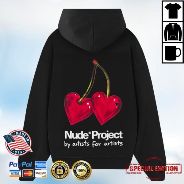 kenny sau Official Nude Project Merch Store Shop Juicy Cherry Shirt