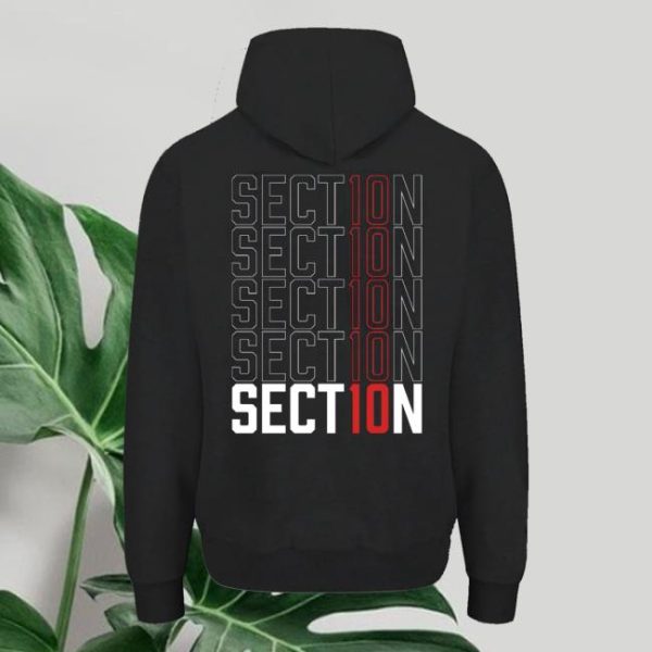 kenny sau Official Section10 Merch Shop Repeating Hoodie