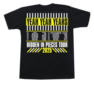 kenny sau Official Yeah Yeah Yeahs Merch Shop Hidden In Pieces Tour Shirt