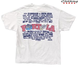 kenny sau Portola Music Festival Merch Shop Store Dumpster Disco Shirt
