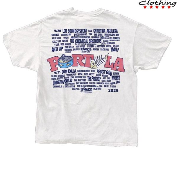 kenny sau Portola Music Festival Merch Shop Store Dumpster Disco Shirt