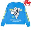 kenny sau Race Service Merch Shop Store Michelin Service De Course Long Sleeve Shirt 1