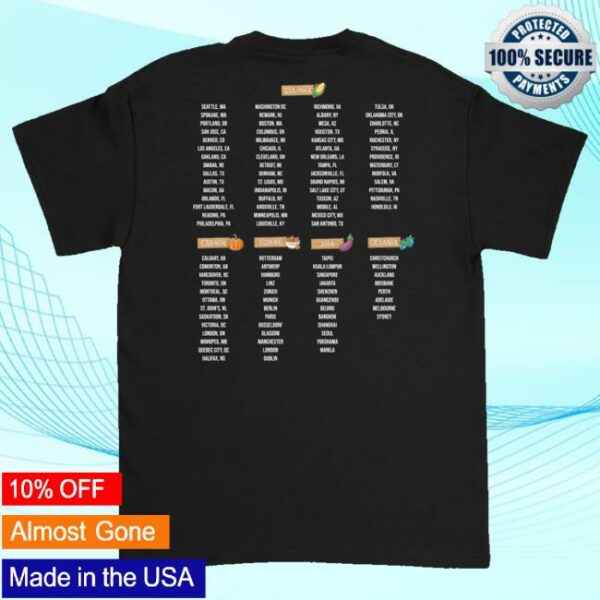 kenny sau Stardew Valley Concert Merch Shop Store Symphony Of Seasons Tour Black Shirt