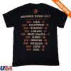kenny sau Sylosis Band Merch Shop Store Summer Tour 25 Shirt