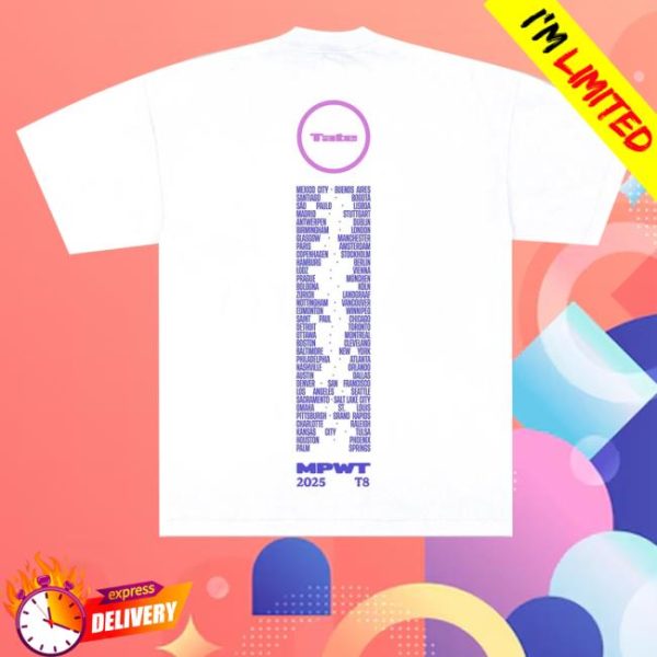 kenny sau Tate Mcrae Merch Shop Store Miss Possessive World Tour Photo Shirt