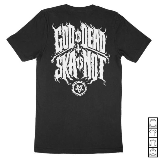 kenny sau The Suicide Machines Merch Shop God Is Dead X Ska Is Not Shirt