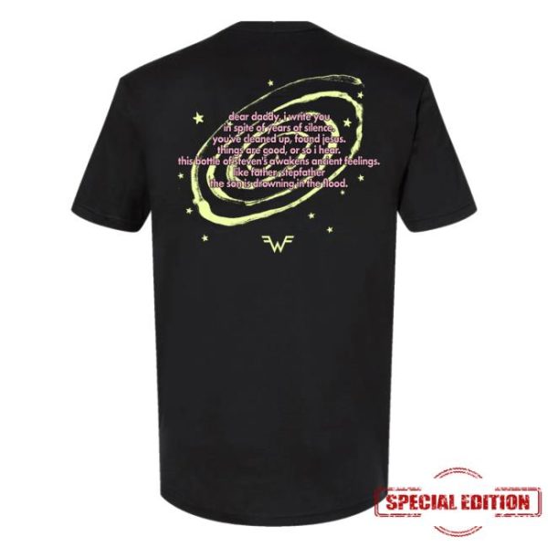kenny sau Weezer Web Merch Shop Store Dear Daddy 2025 Tour Shirt