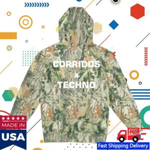 kenny sau Xxxdcd Merch Shop Store Corridos X Techno Forest Hoodie