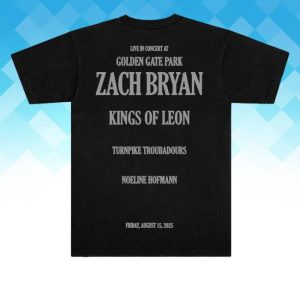 kenny sau Zach Bryan Merch Shop Store Golden Gate Park Fade Shirt kenny sau Zach Bryan Merch Shop Store Golden Gate Park Fade Shirt