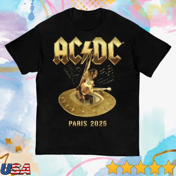 kenny trc Acdc Merch Shop Store Paris Pwr Up Tour Shirt