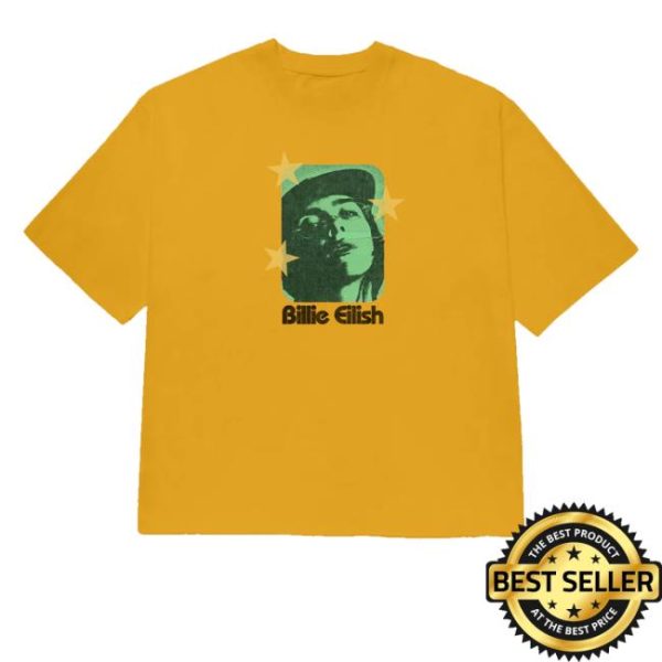 kenny trc Billie Eilish Merch Shop Store Dice Yellow Shirt
