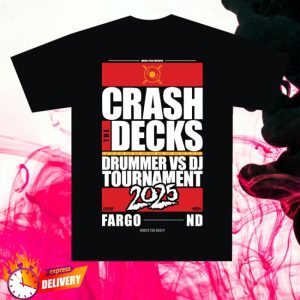 kenny trc Crash The Decks 2025 Tournament Fargo Nd Shirt kenny trc Crash The Decks 2025 Tournament Fargo Nd Shirt