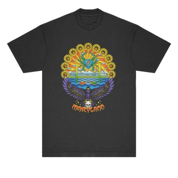 kenny trc Grateful Dead Merch Shop Store Maryland United States Of Dead Shirt